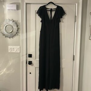 ASOS Wide Leg Open Jumpsuit